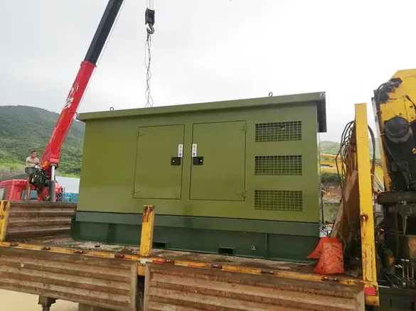 مولدات كهرباء ديزل بقدرة 50kW/200kW صدرناها إلى كينيا