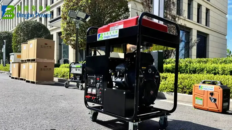 مولدات بنزين إنفرتر عاكس بهيكل مفتوح — كفاءة عالية وأداء موثوق