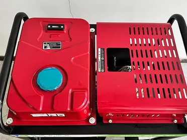 مولد ديزل بتصميم مفتوح، تبريد هوائي، بمحرك أحادي الأسطوانة – مثالي للاستخدام الصناعي أو في المواقع النائية