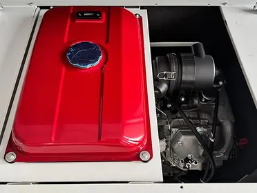 مولد ديزل صامت، مبرد هوائي، بمحرك ثنائي الأسطوانة – مثالي للاستخدام الصناعي أو في المواقع النائية