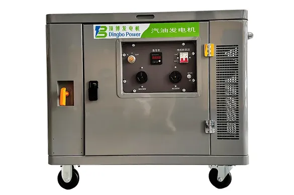 مولد الطاقة يعمل بالبنزين – نظام صامت وتبريد هوائي وأسطوانة واحدة